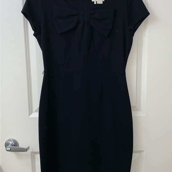 KATE SPADE Black Dress with Bow and Cap Sleeves - Picture 12 of 12